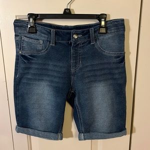 Girls denim stretch short-Size 12